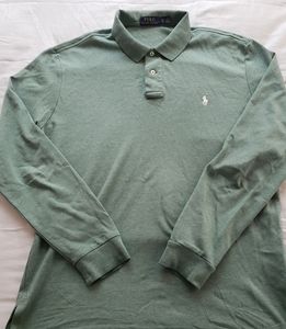 Men's RL Polo long sleeve mesh polo shirt (XL)